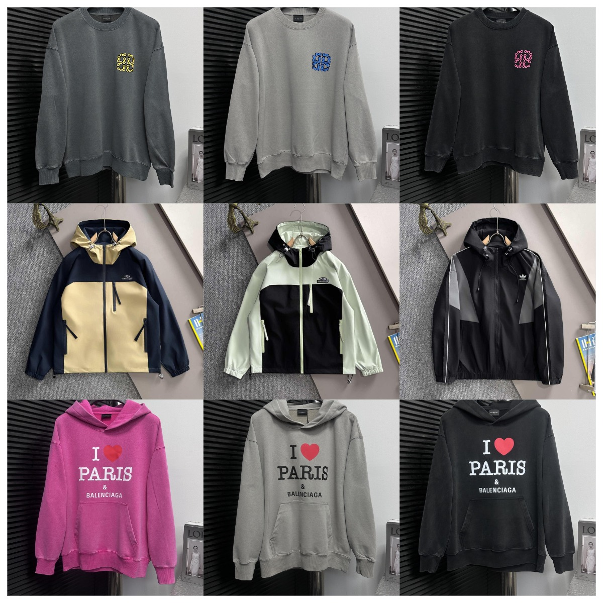 Balenciaga Hoodie coat